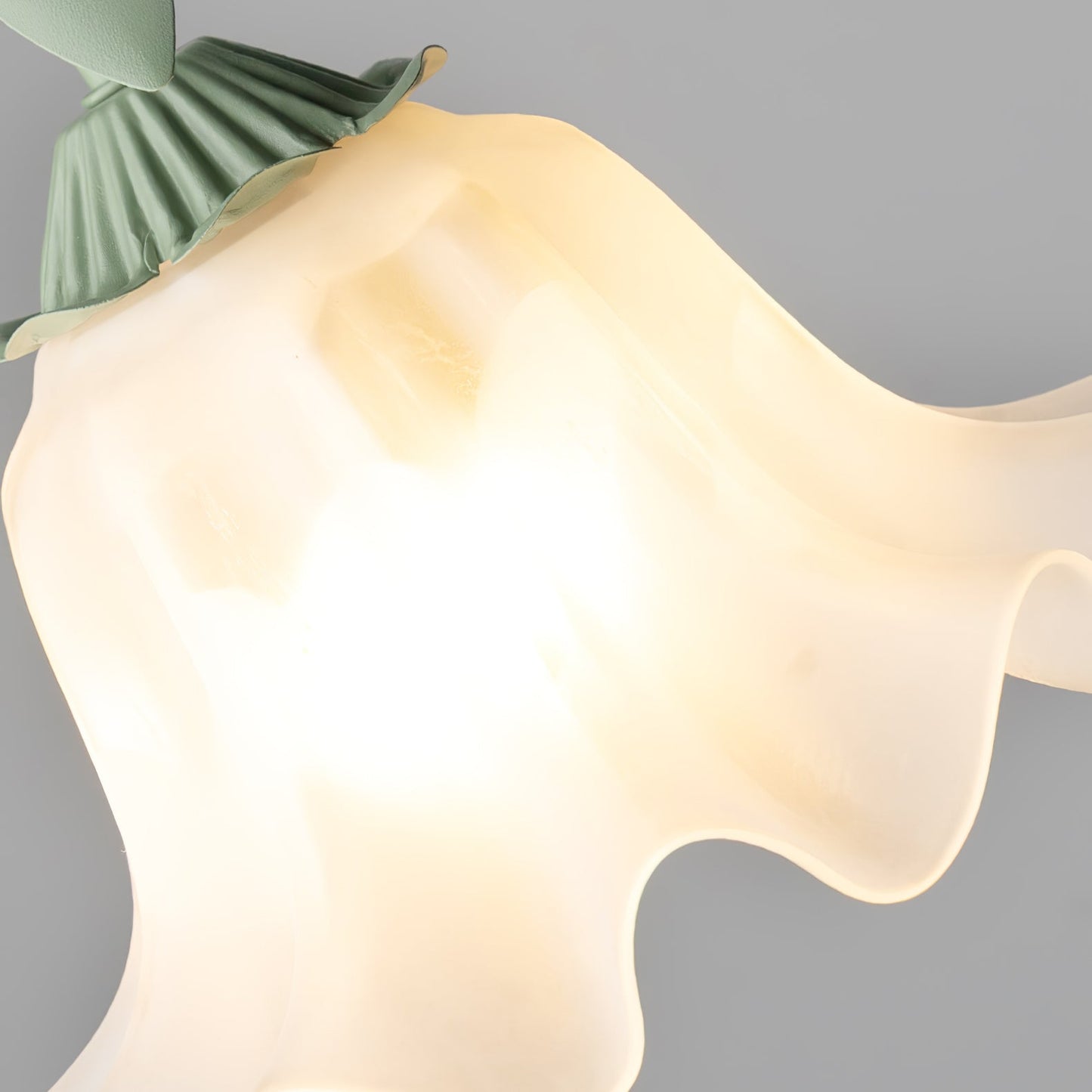 Pendant Light with Floral Motif – Romantic Hanging Light for Dining Room and Living Room