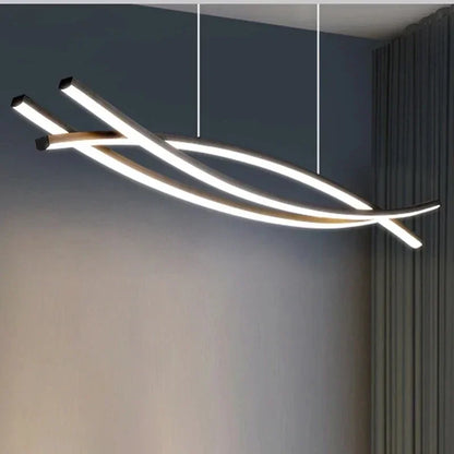 Modern Aluminium Pendant Light – Timeless LED Chandelier for Dining Room or Living Room