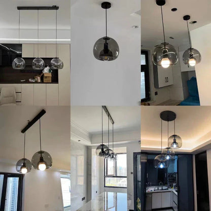 Nordic-Modern Glass Pendant Light for Dining Room and Kitchen – Luxury Design