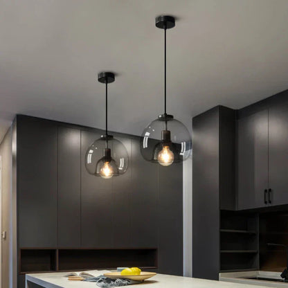 Nordic-Modern Glass Pendant Light for Dining Room and Kitchen – Luxury Design