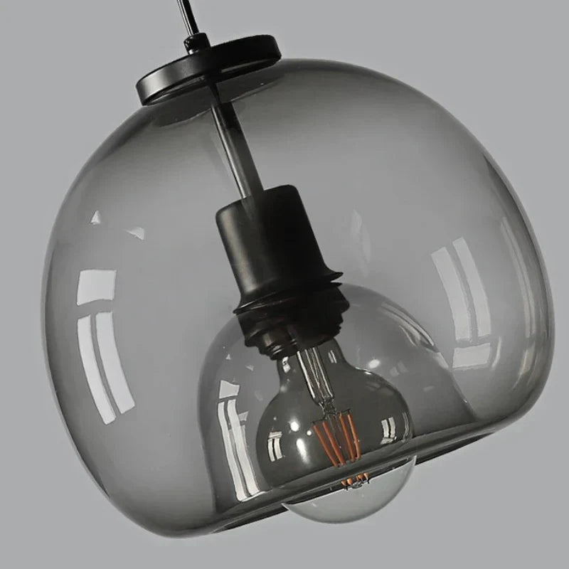 Nordic-Modern Glass Pendant Light for Dining Room and Kitchen – Luxury Design
