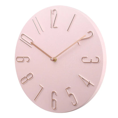 Modern Ultra-Silent Wall Clock – Timeless Design for Living Room or Office