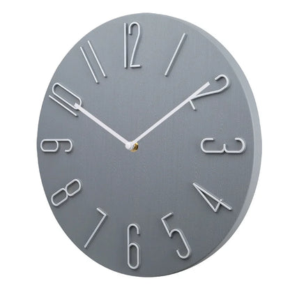 Modern Ultra-Silent Wall Clock – Timeless Design for Living Room or Office