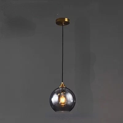 Modern Glass Ball Pendant Light – Elegant Lighting for Dining Rooms & Living Rooms