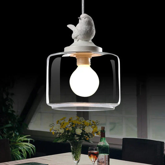 Bird-Inspired Pendant Light – Stylish Hanging Lamp for Dining Room and Living Room